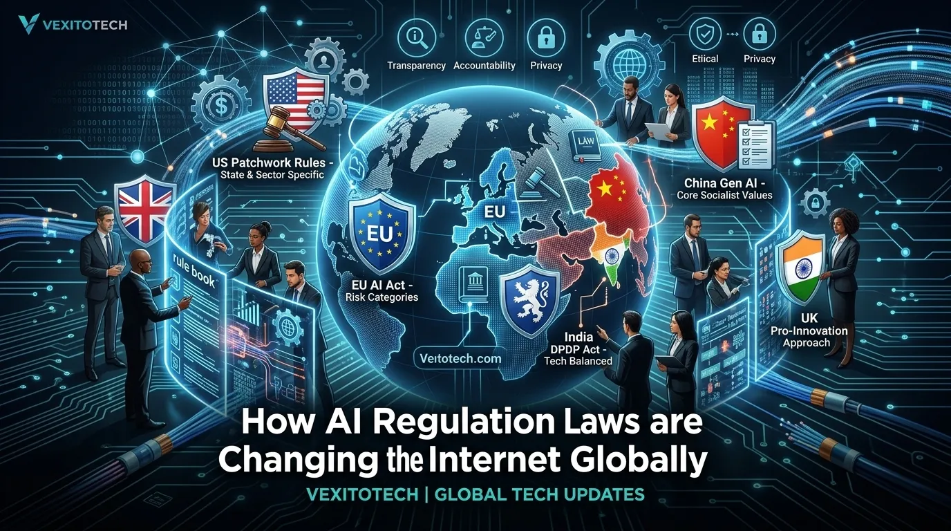 How AI Regulation Laws are Changing the Internet Globally