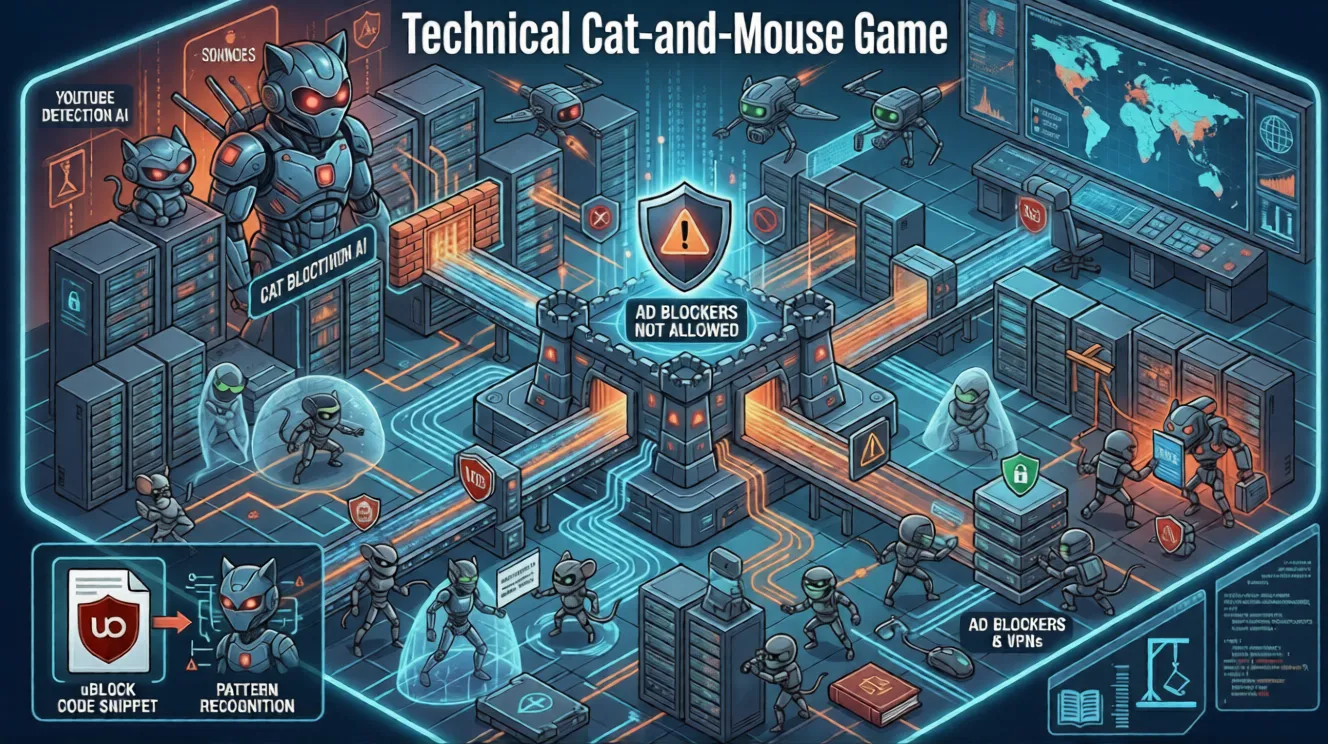 Technical cat and mouse game